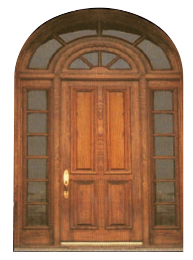 Wood Round Door - ESI-3